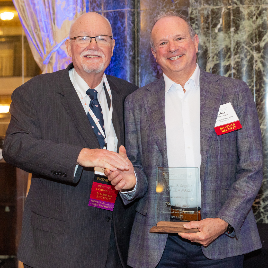 Tracy Saxe Segalla Award